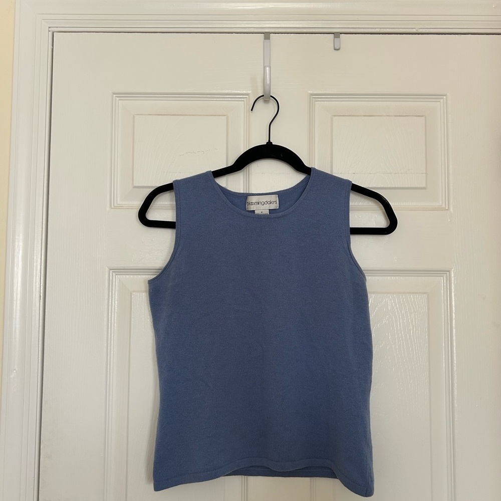 100% Cashmere Bloomingdale's minimalist top